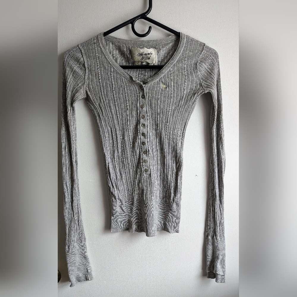 Button up ribbed shirt